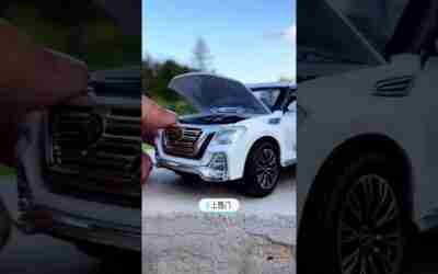 Xiaodouwa car model, known as the king of desert off-road, Patrol y62 alloy car model, #shorts