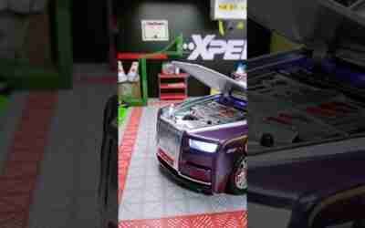 boss alloy car model toy car ornaments alloy car model phantom large 27 cm #shorts