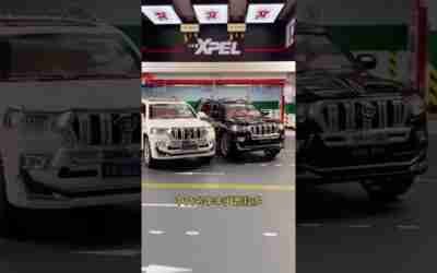 Xiaodouwa car model do you like Kuluze or Prado Toyota overbearing Prado car model #shorts
