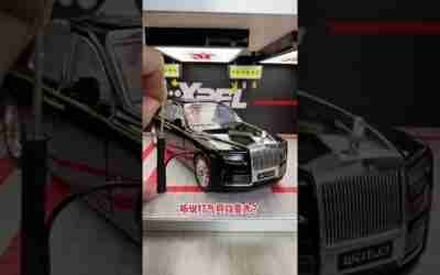 Car model I heard that everything can be cheered up? Big pump Rolls Royce Phantom car model #shorts