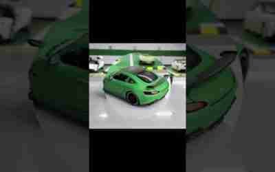 Circle brother car model toy Mercedes-Benz Green Goblin AMG #car model #shorts