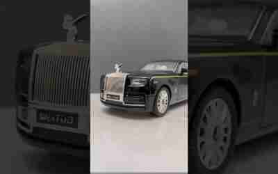 Car model toy New to Rolls-Royce Phantom! 120 scale! Bring a suitcase car cloth, #shorts