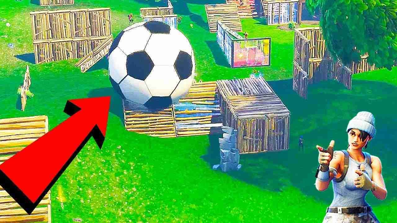 How To Drive a GIANT SOCCER BALL in Fortnite (NOT CLICKBAIT) Chaos KIVIAC