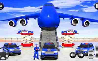 Grand Police Cargo Transport Truck 3D Police Games