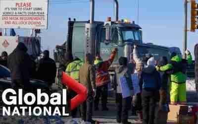 Global National: Jan. 26, 2022 | Reality check on trucker convoy's grievances over food shortages