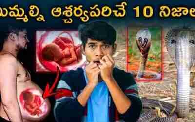 TOP 10 INTERESTING FACTS IN TELUGU | DHRUVA FACTS |LATEST TELUGU FACTS | MAN GOT PREGNANCY?