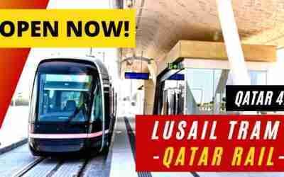 Walking around in LUSAIL CITY by LUSAIL TRAM | LEGTAIFIYA TRAM | QATAR RAIL #42