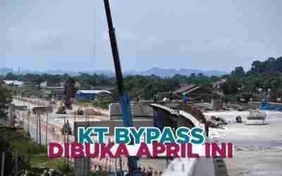 KT Bypass dijangka siap lebih awal, buka April ini