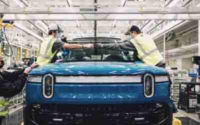 Rivian’s New Factory Plans Reveal Massive Size, Track, Trails