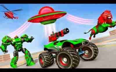 Space Robot Transport Games 3D Android Gamepaly — Foptex gaming