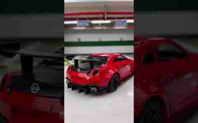 Circle brother car model toy Dongying Ares-Nissan GTR #car model #shorts