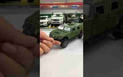 Circle brother car model toy Dongfeng Mengshi 124 #car model #shorts
