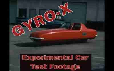 GYRO TRANSPORT SYSTEMS     GYRO-X EXPERIMENTAL SELF STABILIZING CAR OF THE FUTURE   XD51624b