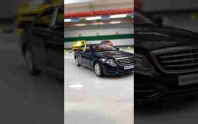 305 Circle brother car model toy Mercedes-Benz S600 is coming! #shorts