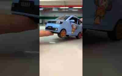 Circle brother car model toy Wuling family #car model single row Wuling MINI Wuling bread #shorts