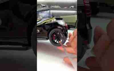 Circle brother car model toy Prado 118 #car model with ambient lighting #shorts