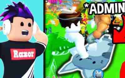 ADMIN with CAT HOVERBOARD *CONFIRMED* in Pet Simulator X Roblox