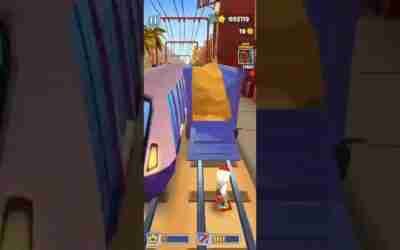 Subway Surf | Hoverboard | Fun Game #shorts