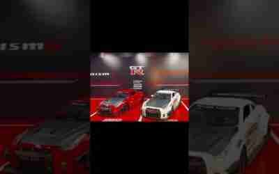 circle brother car model toy Nissan GTR124 #car model #shorts