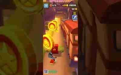 Subway surfers me hoverboard lele he to nahi mare ge