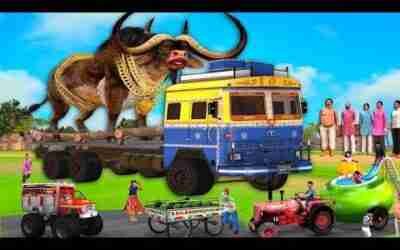 FARM ANIMAL TRANSPORT TRUCK #1- RHINOS TRANSPORT GAME PLAY ( ANDRIOD ,SOS )