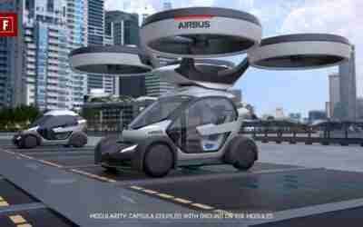 The Airbus Pop up   Flying Car