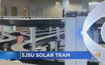 Engineering Team Designs Futuristic Solar Powered Tram