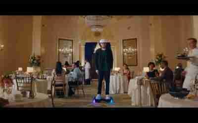 Pete Davidson gets smart: hoverboard