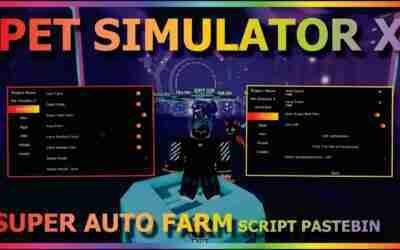 PET SIMULATOR X Script Pastebin 2022 AUTO FARM | FREE HOVERBOARD | SUPER AREA FARM