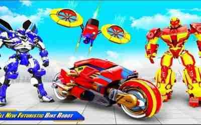 Futuristic Moto Robot Bike Tiger Robot Game – Android iOS Gameplay