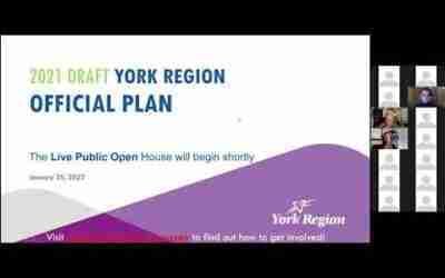 Draft Region Official Plan Live Public Open House