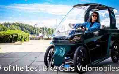 7 of the best Bike Cars Velomobiles – E- BIKE Velomobile aims to get people out of their cars