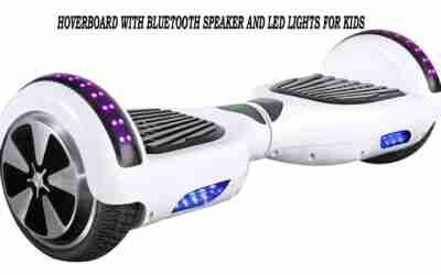 Hoverboard with Bluetooth Speaker and LED Lights For Kids