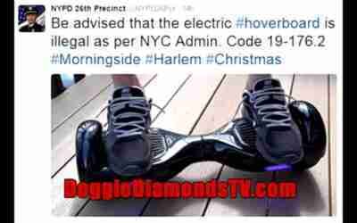 Hoverboards Are Now Illegal To Ride In NYC!