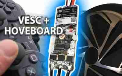 FLIPSKY VESC + HOVERBOARD MOTORS + ARDUINO – RC BALANCE BOARD CAR