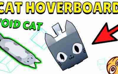 I Touched Cat In The Void And Got Cat Hoverboard?!! Pet Simulator X Cat Hoverboard Roblox