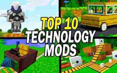 Top 10 Minecraft Technology Mods 2022 (Factory, Energy, Processing & Transport)