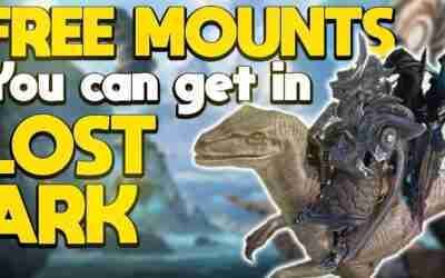FREE MOUNTS you can get in LOST ARK