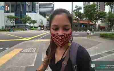 walking around marina bay singapore. Walking in SINGAPORE #liveu