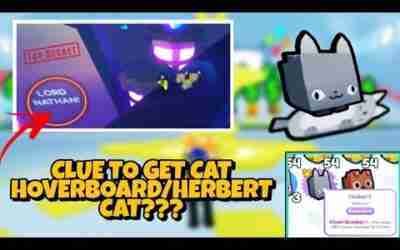 Is this the CLUE to get Cat Hoverboard/Herbert Cat???