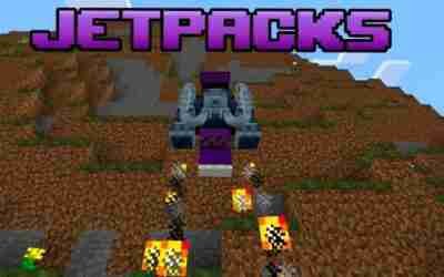 MOCHILAS COHETE? | JetPack Addon Minecraft Bedrock 1.18