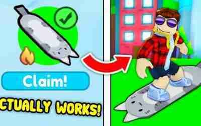 This TIKTOK *SECRET* HACK Gives CAT HOVERBOARD! (Pet Simulator X)