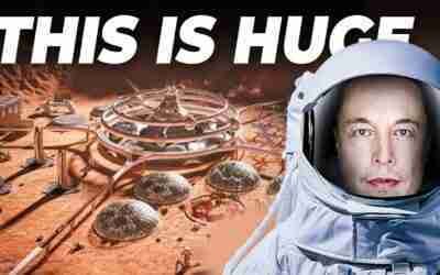 Elon Musk JUST REVEALED Plans To Build New Mars Base
