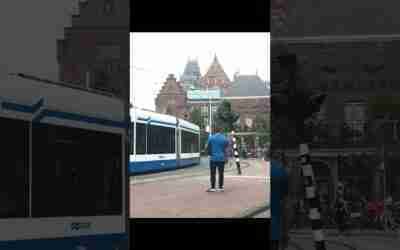 GVB public transportation system Amsterdam #gvb #train #amsterdam #railways #shorts