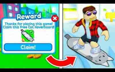 This *NEW SECRET* Pet Simulator X Code Gives Cat Hoverboard?!