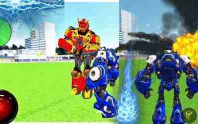Flying Wild Tiger Robot Game | Chapter-6