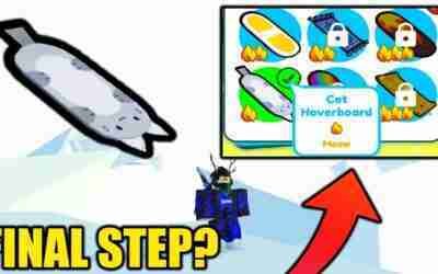 HOW TO GET CAT HOVERBOARD FINAL STEP? | Pet Simulator X Cat Hoverboard
