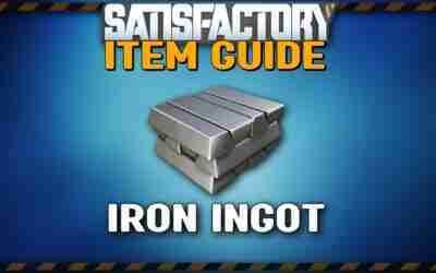 Satisfactory Item Guide – Iron Ingots