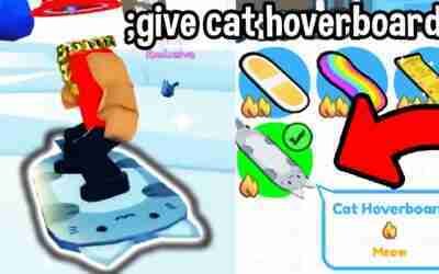 ADMIN Gave Me CAT HOVERBOARD?! How To Get CAT HOVERBOARD in Pet Simulator X Roblox