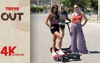 TryMe OUT: Fiat 500 electric scooter & hoverboards